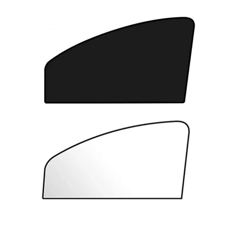 Sonnenschutz Auto Sonnenschutzvorhang Die Seitenfenster Autos Sommer-Sonnenschutz Sonnenschutzabdeckung UV-reflektierend Magnetische Auto-Sichtschutzvorhänge Frontscheibenabdeckung(2 x Front) von Ropaix