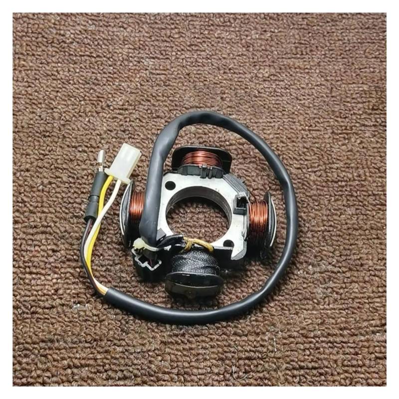 Stator Zündspule Für AG100 Für AG50 V100 SJ50 Leichte 4 Spule Racing Power Generator Tuning Upgrade Stator Spule Magneto Rotor Zündung Motorrad Stator Spule(B) von Ropaix
