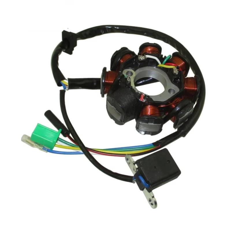 Stator Zündspule Für GY6 125cc 150cc Moped Roller ATV Quad 8 Spulen Zündung Stator Magneto Motorrad Stator Spule von Ropaix