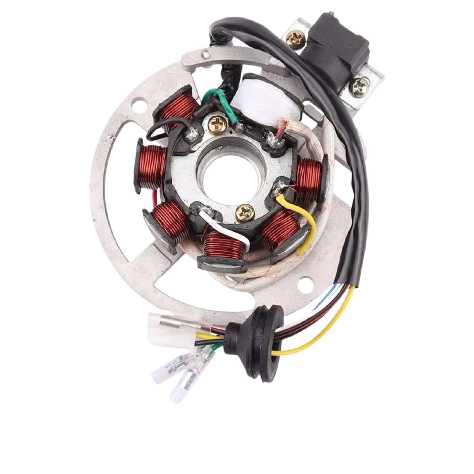 Stator Zündspule Für Jog 50 50cc 90cc CG50 CE50 Roller Für ATV Buggy Quad Motorrad 2 Hub 5 Draht Stator Magneto Generator Motorrad Stator Spule Stator Zündspule Für Jog 50 50cc 90cc CG50 CE50 Roller Für ATV Buggy Quad Motorrad 2 Hub 5 Draht Stator Magneto Generator Motorrad Stator Spule von Ropaix