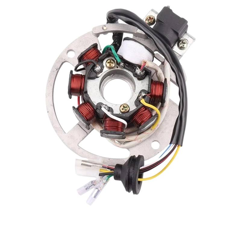 Stator Zündspule Für Jog 50 50cc 90cc CG50 CE50 Roller Für ATV Buggy Quad Motorrad 2 Hub 5 Draht Stator Magneto Generator Motorrad Stator Spule von Ropaix
