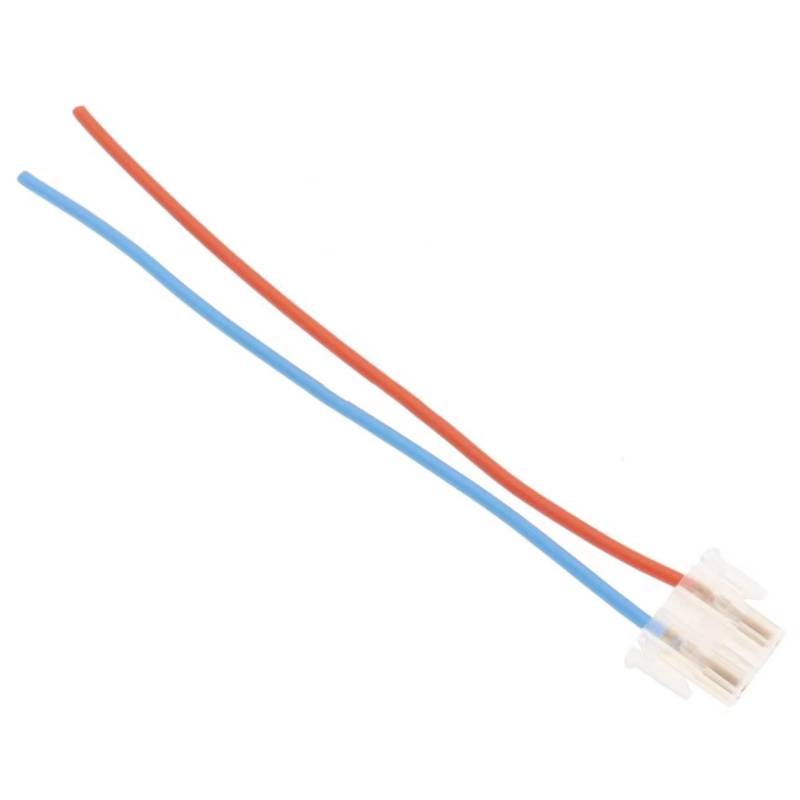 Zündschloss Motorrad 2/3/4 Pin Blinker Scheinwerfer Horn Dimmer Schalter Starter Taste Stecker Terminal Stecker Für GY6 50cc 125cc 150cc Moped Roller Zündschalterbaugruppe(5PCS 2Pin) von Ropaix