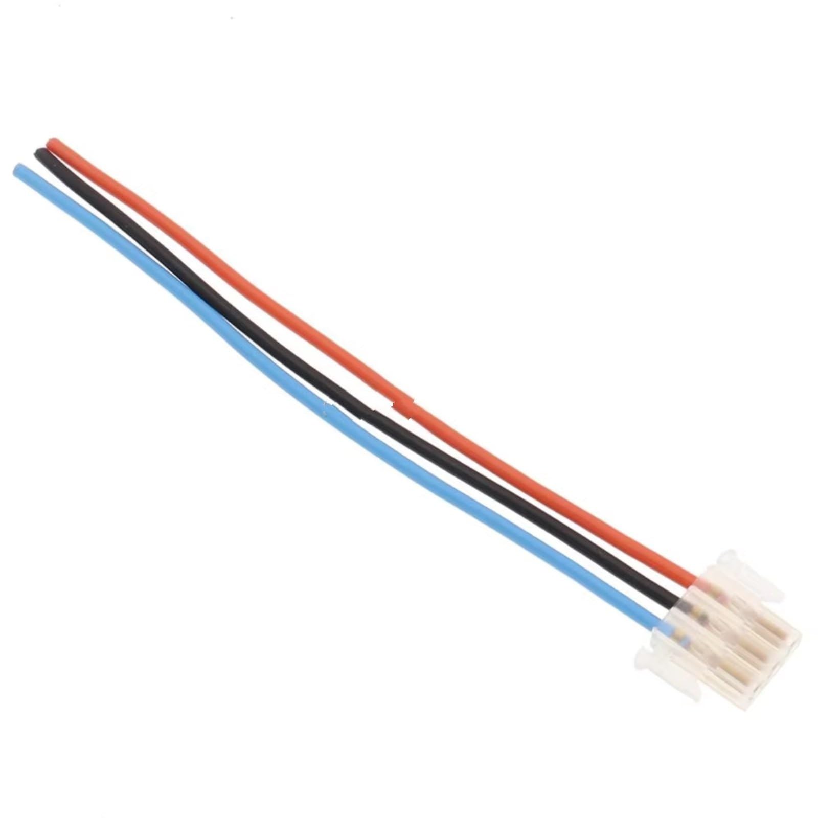 Zündschloss Motorrad 2/3/4 Pin Blinker Scheinwerfer Horn Dimmer Schalter Starter Taste Stecker Terminal Stecker Für GY6 50cc 125cc 150cc Moped Roller Zündschalterbaugruppe(5PCS 3Pin) von Ropaix