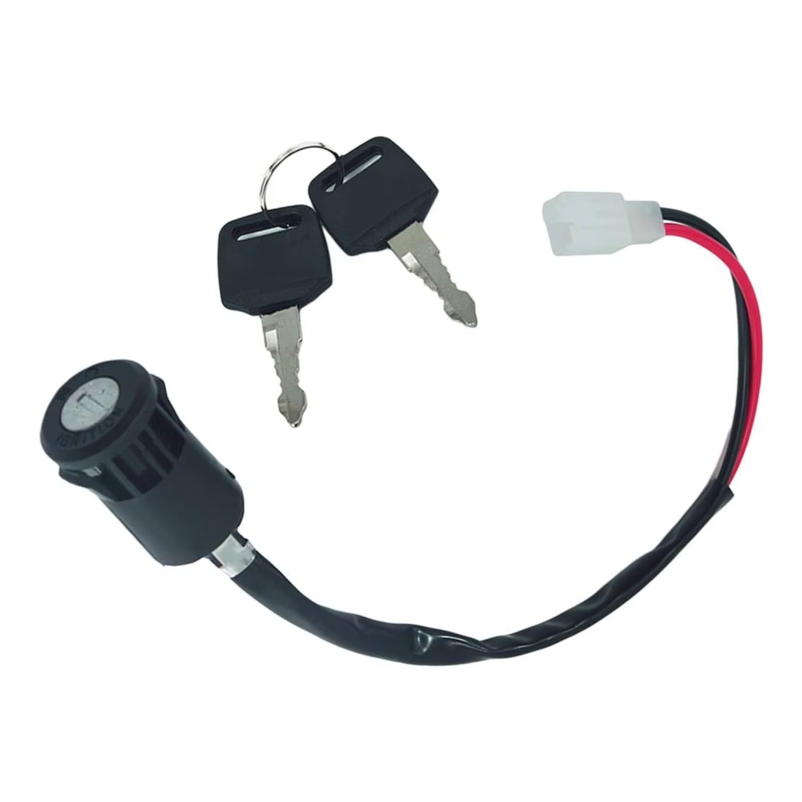 Zündschloss Motorrad 2-Draht-Stecker Zündschloss Schalter Schlüssel Für Motorrad Elektro Mini Moto Dirt Pocket Bike ATV Quad Go Kart E-Bike Roller Zündschalterbaugruppe Zündschloss Motorrad 2-Draht-Stecker Zündschloss Schalter Schlüssel Für Motorrad Elektro Mini Moto Dirt Pocket Bike ATV Quad Go Kart E-Bike Roller Zündschalterbaugruppe von Ropaix