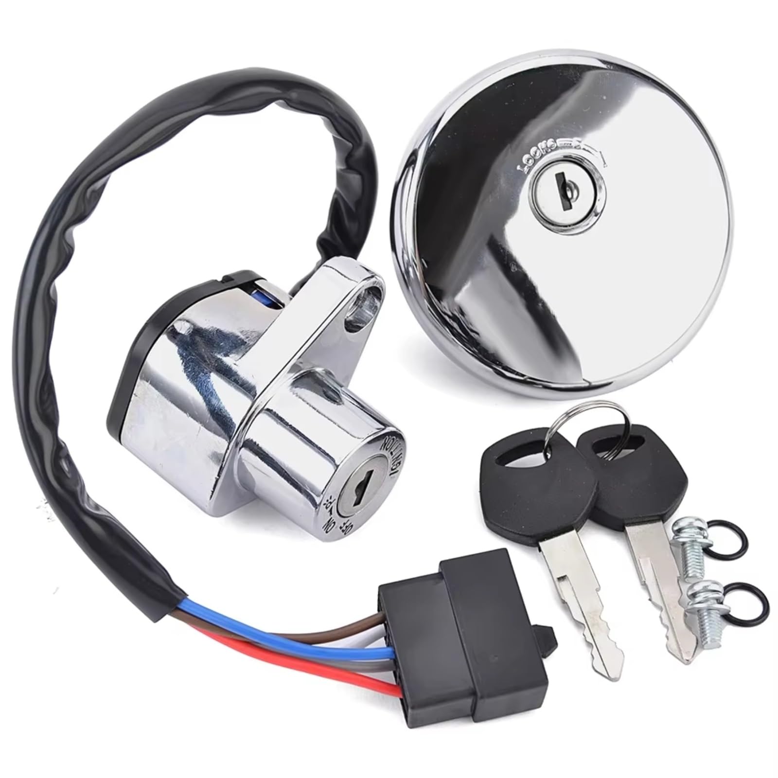 Zündschloss Motorrad Für Kawasaki EN500 VN800 Für Vulcan 500 800 Für Classic Für Drifter LTD 2001-2009 27005-1188 Kraftstoff Zündung Schalter Sitz Lock Schlüssel Zündschalterbaugruppe Zündschloss Motorrad Für Kawasaki EN500 VN800 Für Vulcan 500 800 Für Classic Für Drifter LTD 2001-2009 27005-1188 Kraftstoff Zündung Schalter Sitz Lock Schlüssel Zündschalterbaugruppe von Ropaix