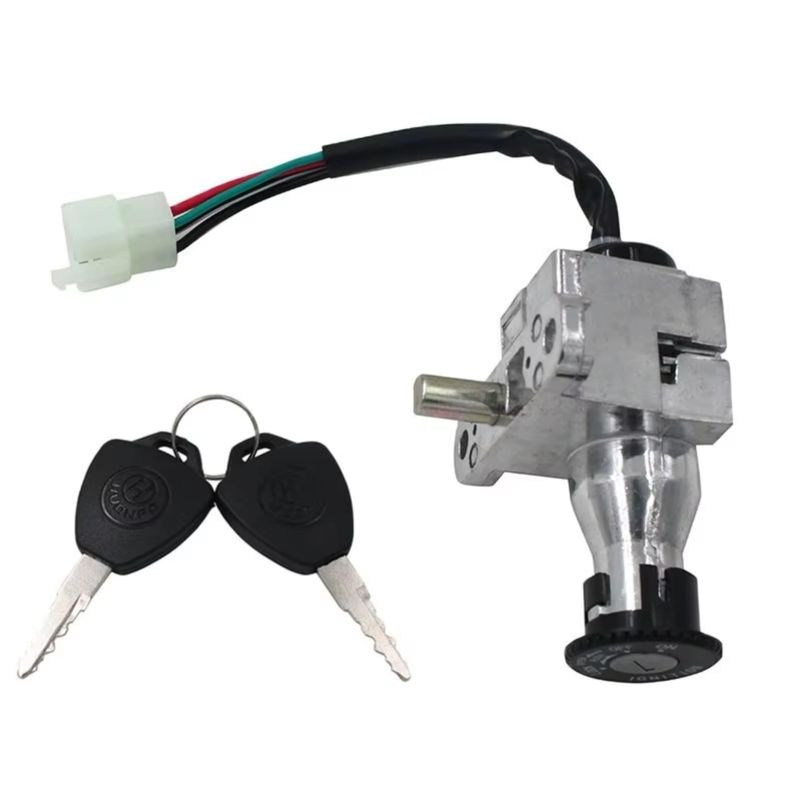 Zündschloss Motorrad Für Kleine Roller GY6 50 100 125 ATV Motorrad Schalter Schlüssel Wasserhahn Schloss Kopf Schloss Elektrische Türschloss 4 Draht Zündschalterbaugruppe Zündschloss Motorrad Für Kleine Roller GY6 50 100 125 ATV Motorrad Schalter Schlüssel Wasserhahn Schloss Kopf Schloss Elektrische Türschloss 4 Draht Zündschalterbaugruppe von Ropaix
