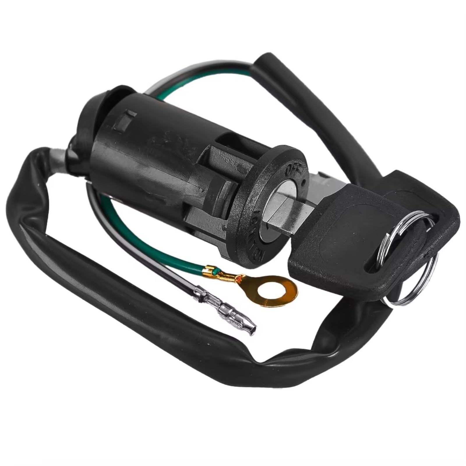 Zündschloss Motorrad Für Motorrad Mini Moto Dirt Pocket Bike ATV Quad Scooter Go Kart 2 Draht Zündschloss Schalter Schlüssel Zündschalterbaugruppe Zündschloss Motorrad Für Motorrad Mini Moto Dirt Pocket Bike ATV Quad Scooter Go Kart 2 Draht Zündschloss Schalter Schlüssel Zündschalterbaugruppe von Ropaix