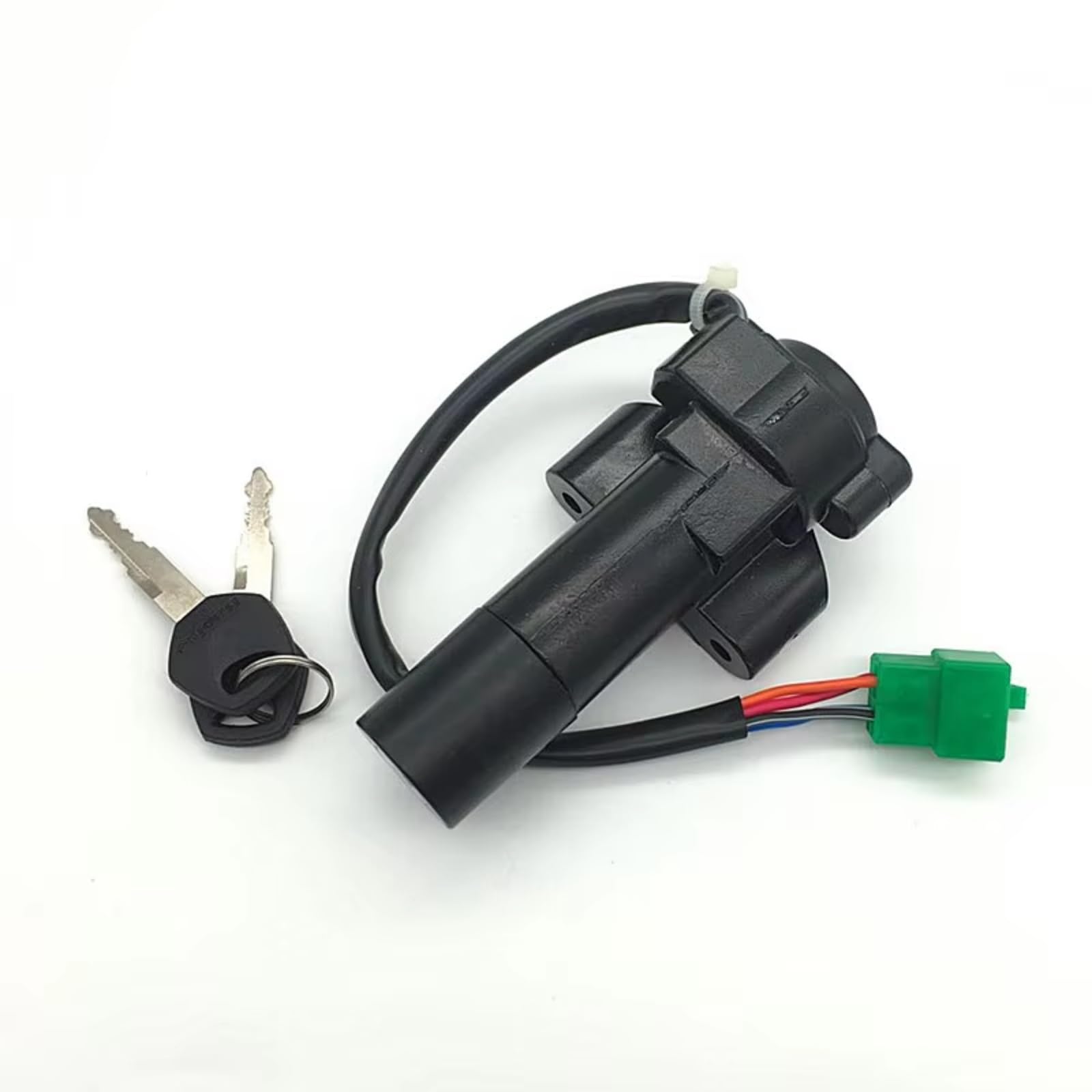Zündschloss Motorrad Für Suzuki GN125 GN125H GN125F HJ150 HJ125-8-8E 4-6-Drähte Tankdeckel Abdeckung Schlösser Motorrad Zündschlüssel Zündschalterbaugruppe(GN125-2F 4 Wires) von Ropaix