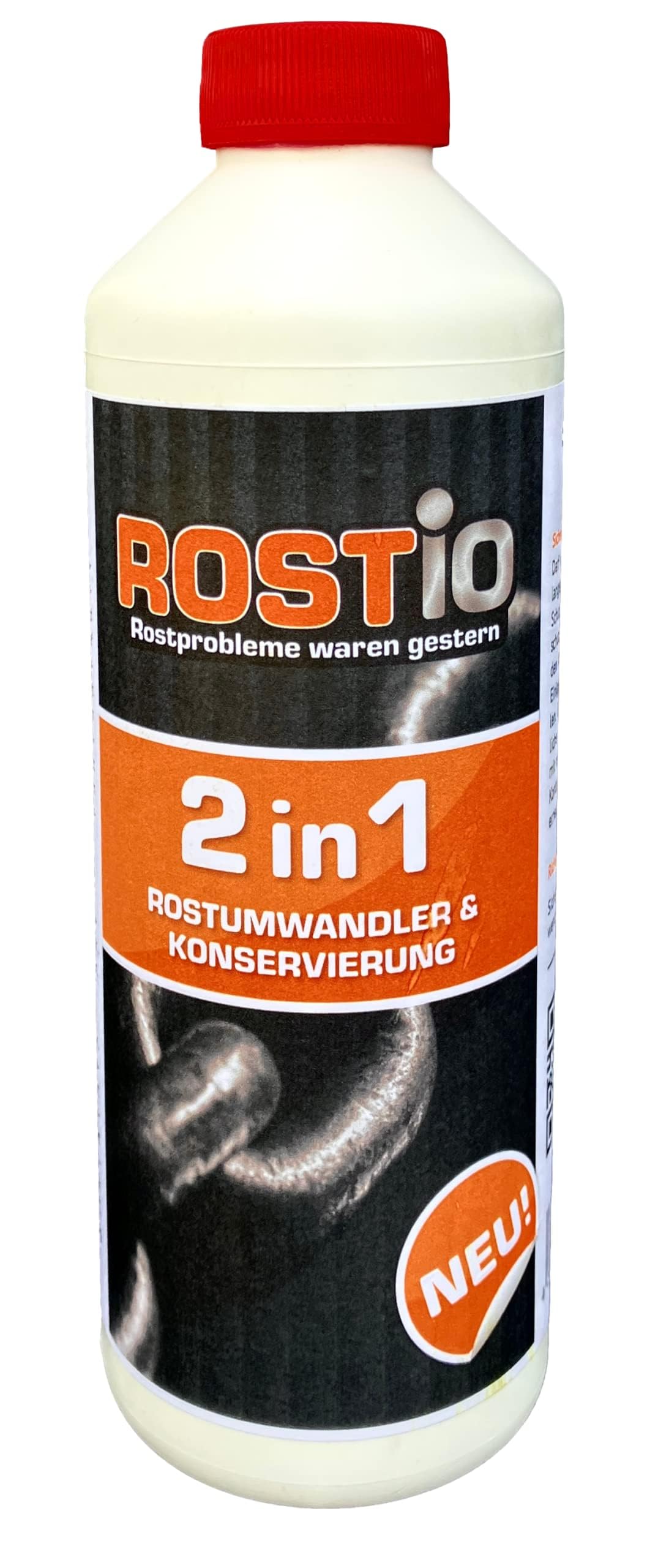 Rostio 2 in 1 Rostumwandler & Konservierung | Hohlraum-Wachs | Rostschutz | Korrosionsschutz | Hohlraumkonservierung | Hohlraumversiegelung von Rostio