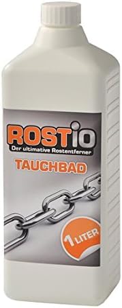 Rostio Rostumwandler Rostentferner Entroster 1 Liter Tauchbad Intensiv von Rostio