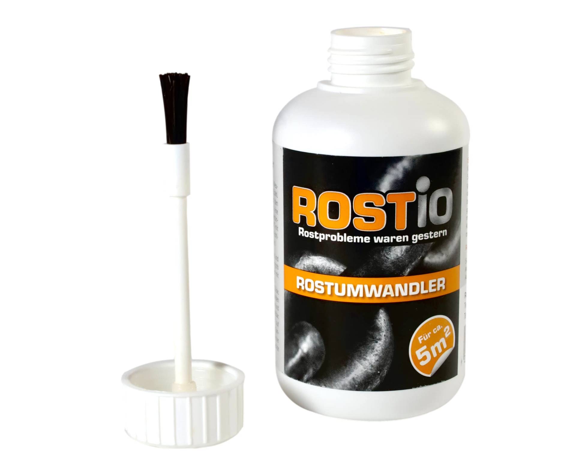 Rostio Rostumwandler & Grundierung | Rostkonverter mit Pinsel 250 ml von Rostio