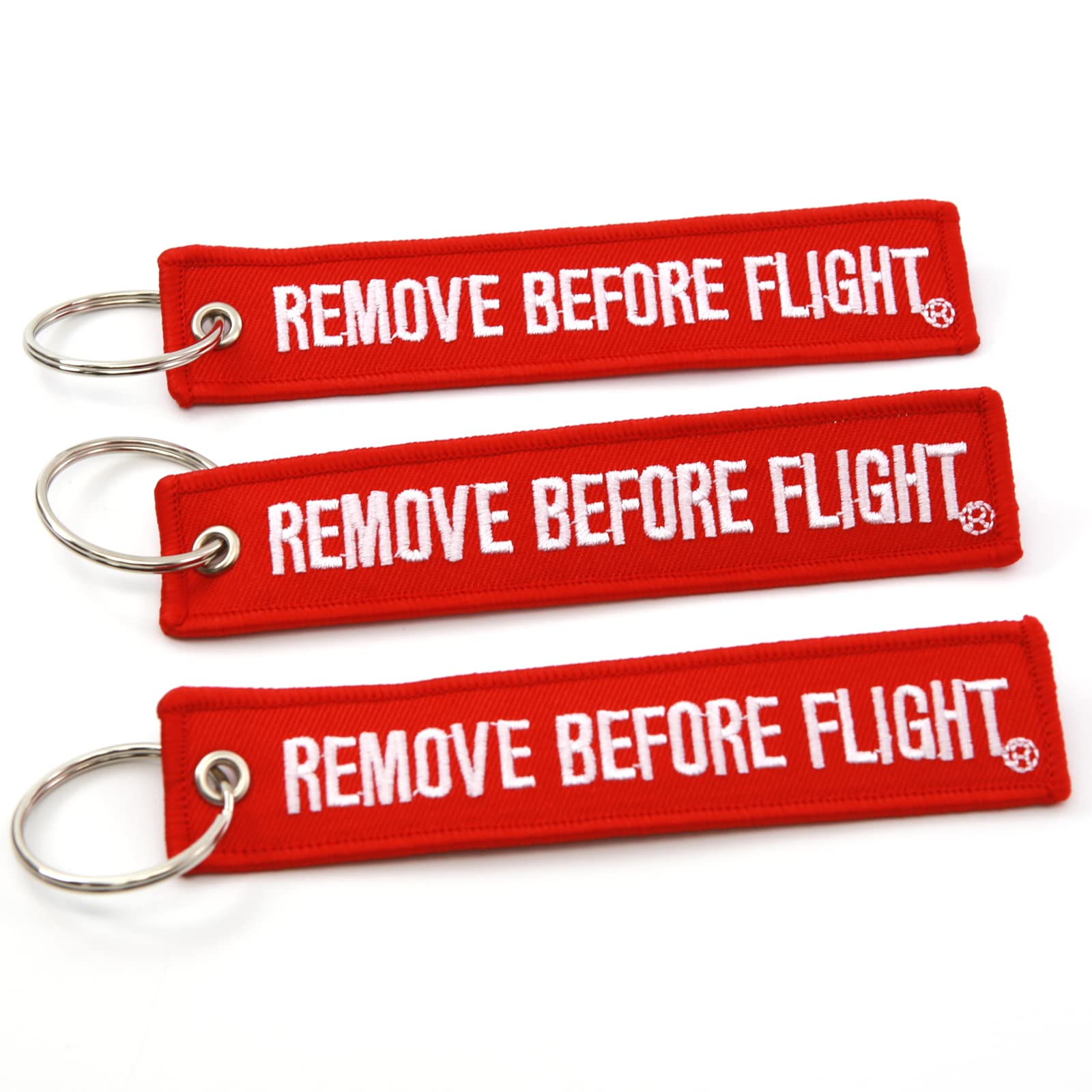 Rotary13B1 - Remove Before Flight Key Chain - by von Rotary13B1
