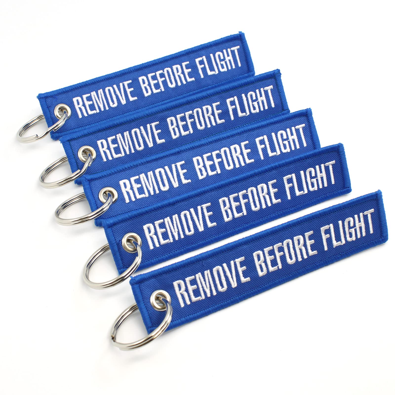 rotary13b1 Remove Before Flight Schlüsselanhänger – Blau – 5 X von Rotary13B1