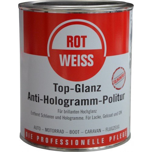 Rotweiss 1 Stück 750ml Anti Hologramm Topglanz Politur 1500 von ROT WEISS