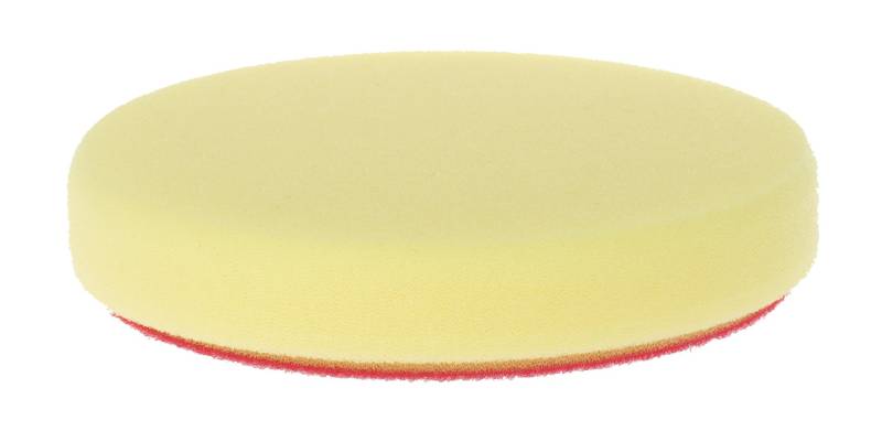 1 x 132mm ROTWEISS Polierschwamm gelb mittel glatt 8332 von ROT WEISS