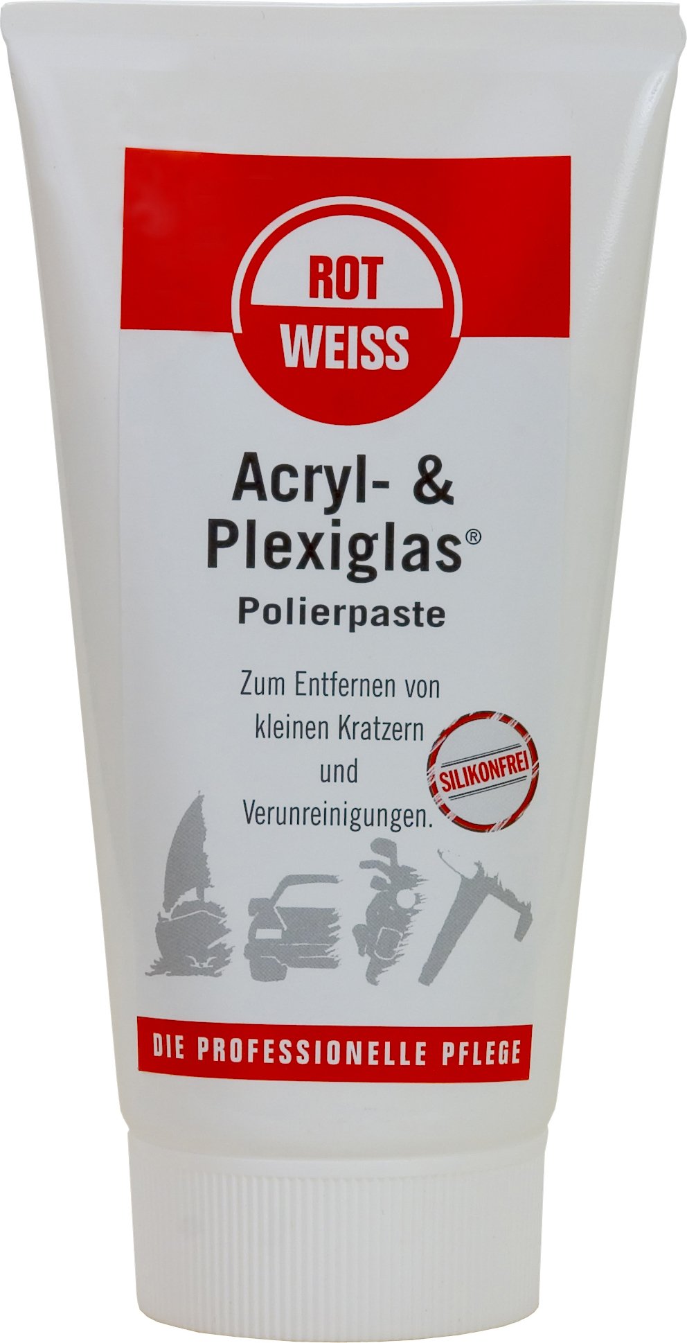 Rotweiss 1 Stück Acryl & Plexiglas Polierpaste 150ml Auto Scheinwerfer Politur von Rotweiss
