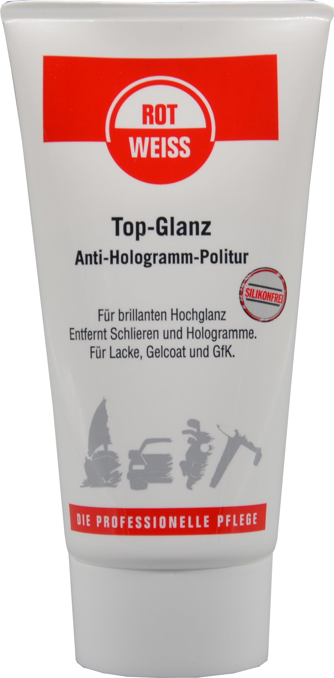 ROTWEISS Top-Glanz Anti-Hologramm Politur (150ml) 1550 von ROT WEISS