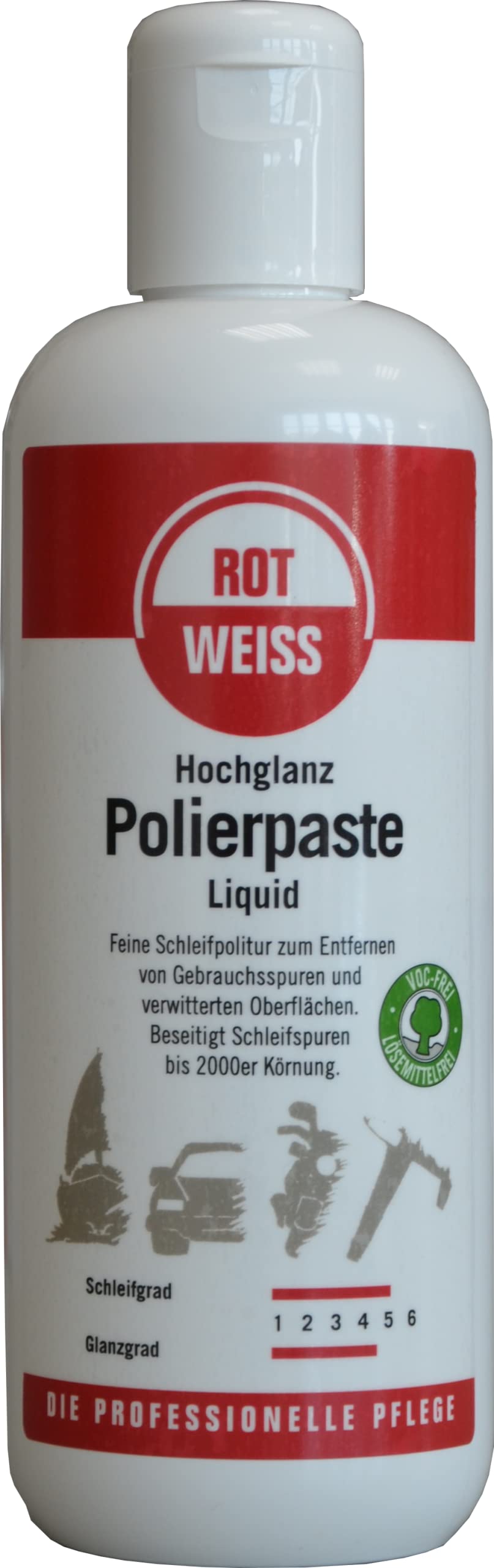 Rotweiss 1050 Hochglanz Polierpaste Liquid 500 ml von Rotweiss