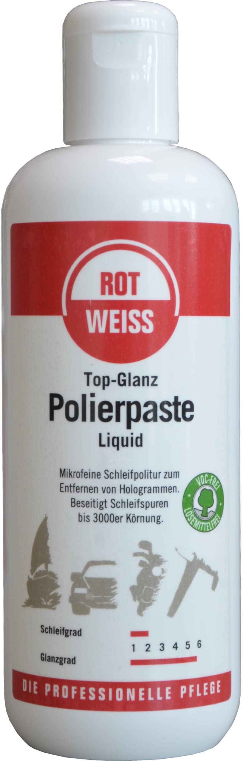 ROT WEISS 1555 Top-Glanz Polierpaste Liquid 500 ml von ROT WEISS