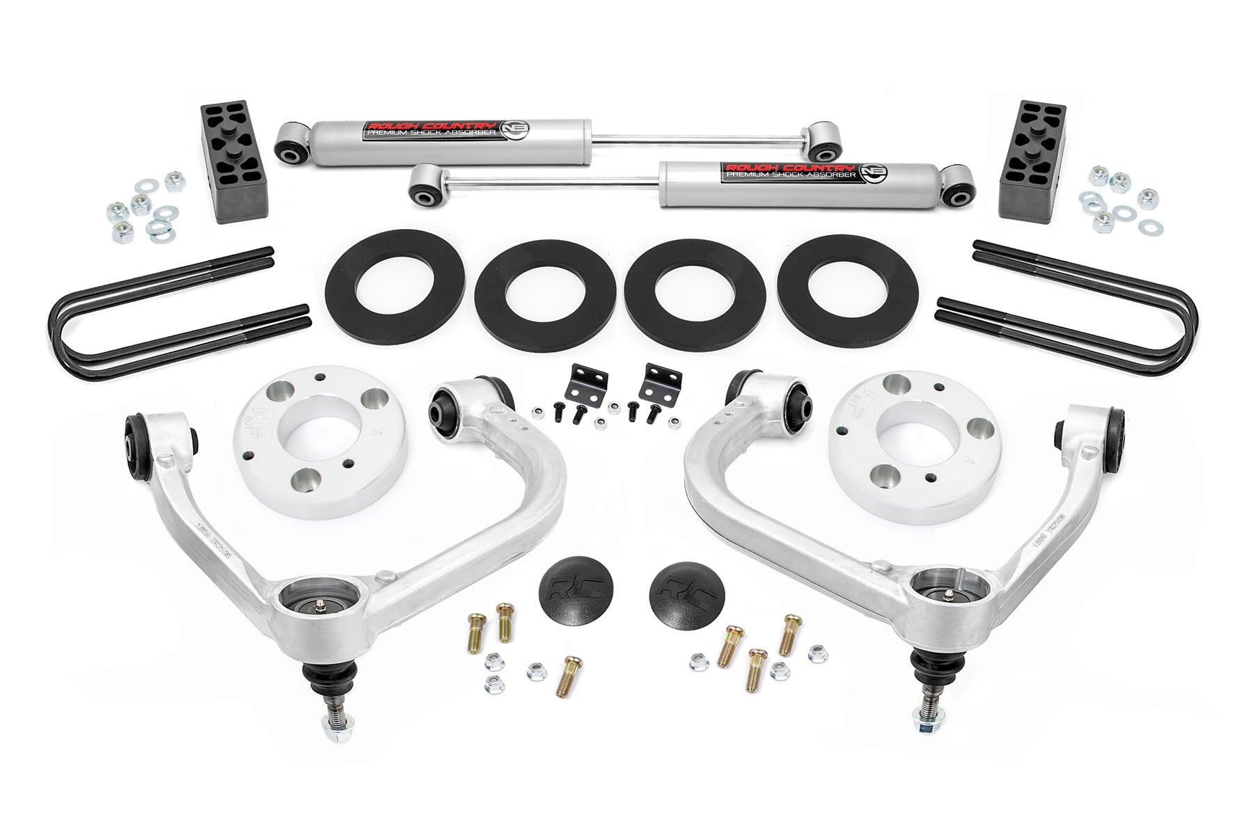 Rough Country 7,6 cm Anschraub-Hebe-Set für Ford F-150 4WD - 41430 2021–2024 Rough Country 7,6 cm Anschraub-Hebe-Set für Ford F-150 4WD - 41430 2021–2024 von Rough Country