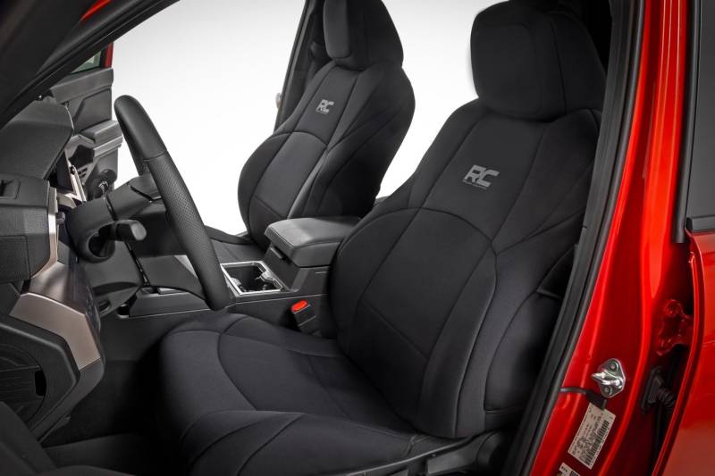 Rough Country Autositzbezüge Vordere und hintere Neopren-Sitzbezüge für Toyota Tacoma 2024-91062 von Rough Country