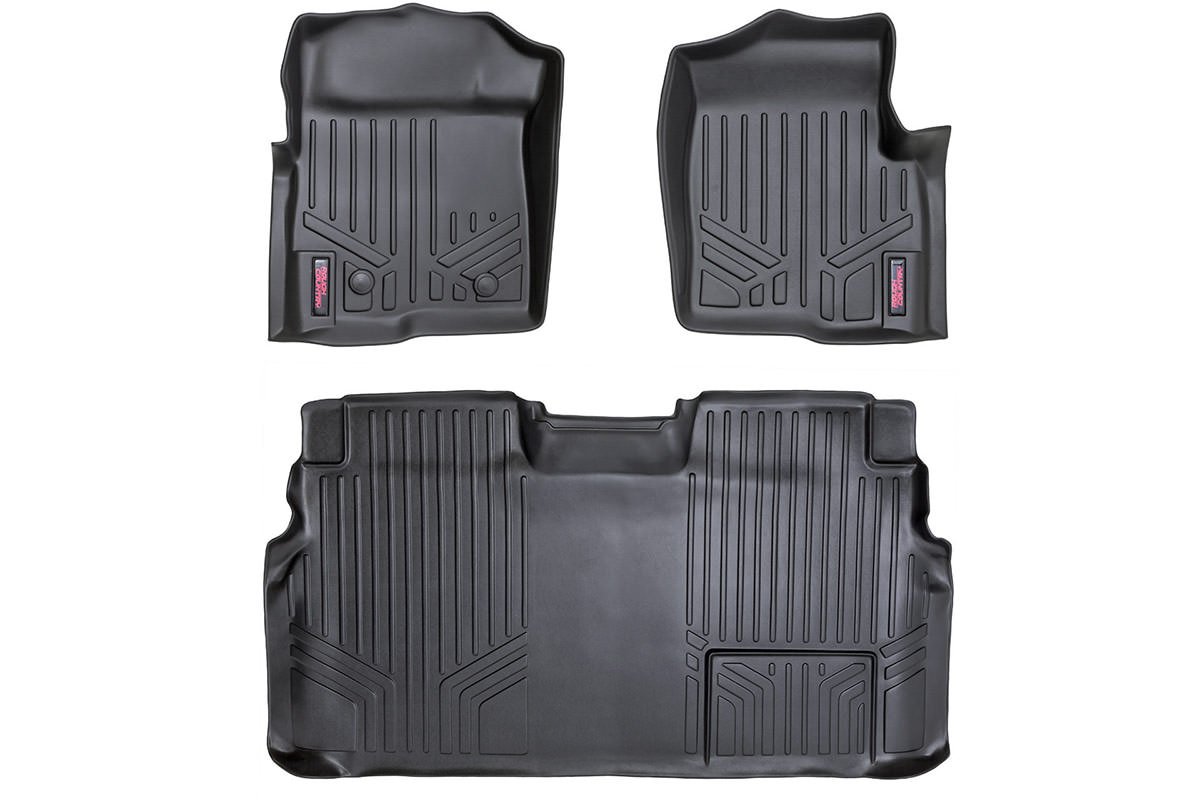 Rough Country Fußmatten für 2011–2014 Ford F-150 | SuperCrew Cab – M-51112, schwarz Rough Country Fußmatten für 2011–2014 Ford F-150 | SuperCrew Cab – M-51112, schwarz von Rough Country