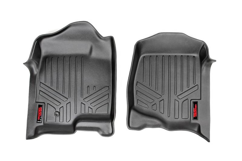 Rough Country Fußmatten vorne für 2007-2013 Chevy/GMC 1500/2500HD - M-2071 Schwarz von Rough Country
