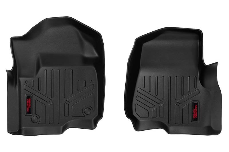 Rough Country M-5171 – strapazierfähige Fußmatten – Front-Set (passend für Ford Super Duty F250 F350 Super Du) 2017–2019 von Rough Country