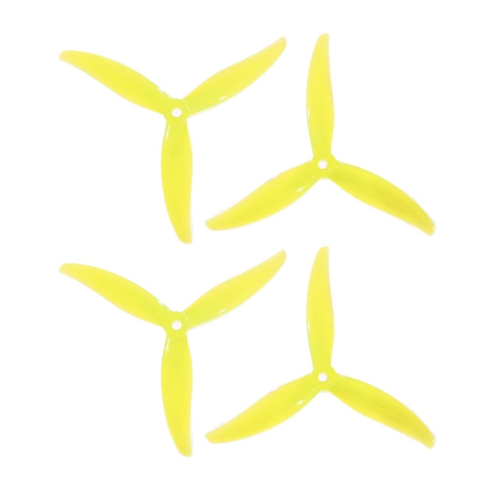 Roxvue 4 Stück MCK 3-Blatt PC Propeller 5,1 2CW+2CCW Drohnenpropeller für FPV Freestyle Juicy Sbang Drohnen DIY Teile A Roxvue 4 Stück MCK 3-Blatt PC Propeller 5,1 2CW+2CCW Drohnenpropeller für FPV Freestyle Juicy Sbang Drohnen DIY Teile A von Roxvue