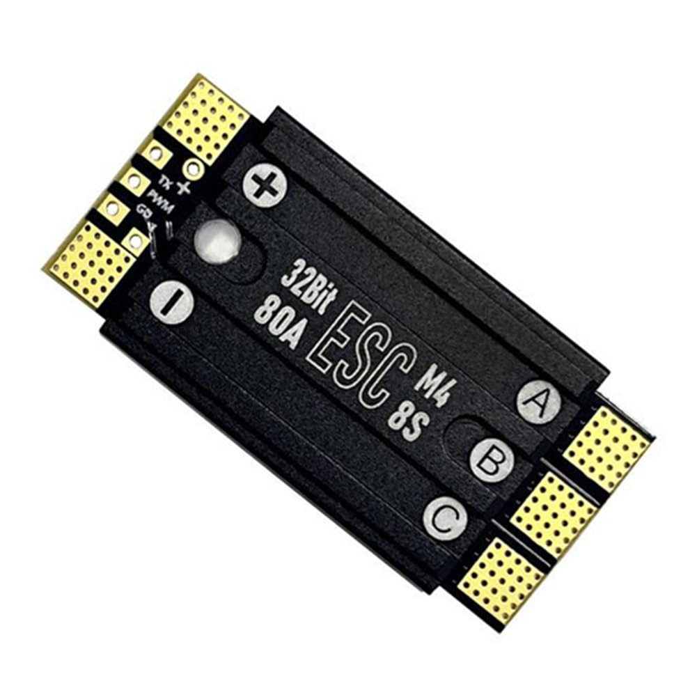 Roxvue 48K AM32 3-8S ESC für FPV-Renn-Drohnen 80A Einzelner Elektronischer Drehzahlregler Verbesserte Flugstabilität von Roxvue