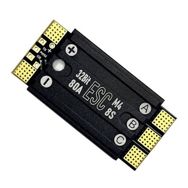 Roxvue 48K AM32 3-8S ESC für FPV-Renn-Drohnen 80A Einzelner Elektronischer Drehzahlregler Verbesserte Flugstabilität von Roxvue
