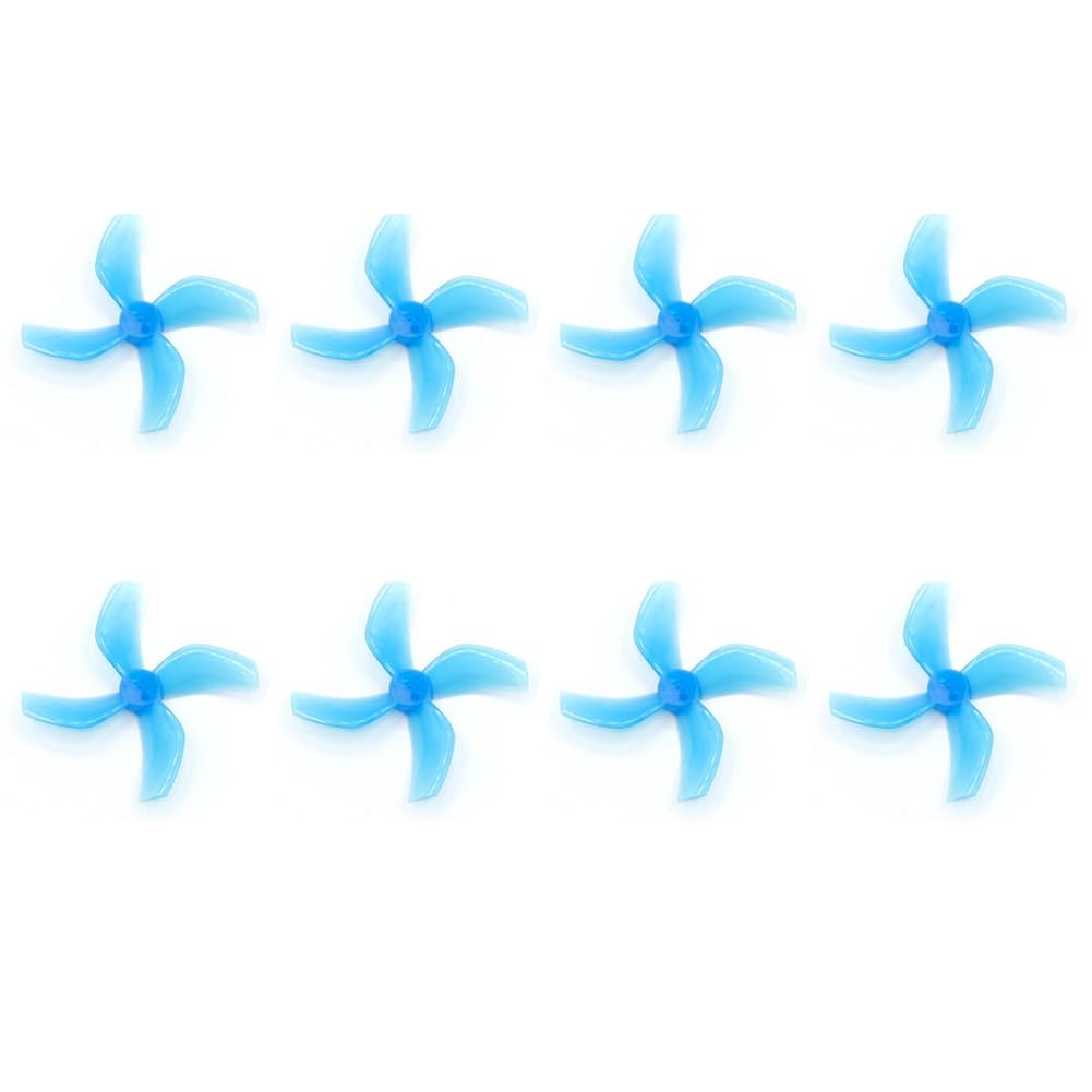 Roxvue 8 STÜCKE D51 2020 4-Blatt-Propeller 2x2x4 2 1,5 mm PC-Propeller für RC FPV Racing Freestyle OddityRC Tinywhoop Drone C von Roxvue