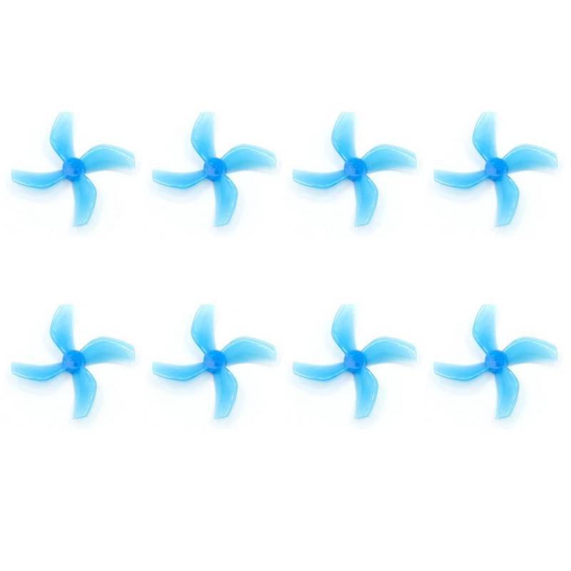 Roxvue 8 STÜCKE D51 2020 4-Blatt-Propeller 2x2x4 2 1,5 mm PC-Propeller für RC FPV Racing Freestyle OddityRC Tinywhoop Drone C von Roxvue