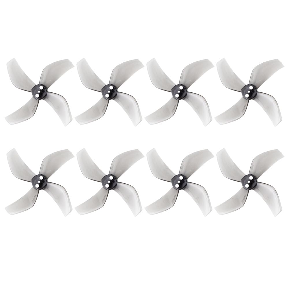 Roxvue 8PCS D51 2020 4-Blatt Propeller 2x2x4 2 1,5mm PC-Propeller für RC FPV Racing Freestyle OddityRC Tinywhoop Drone D von Roxvue