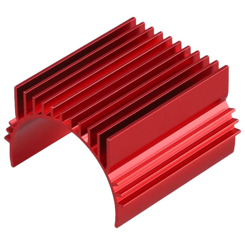 Roxvue Aluminium 40-42mm RC Motor Kühlkörper für 4268 4274 4092 1515 1/8 1/10 / Truck RC Autos Motoren Rot von Roxvue