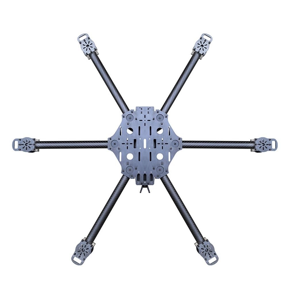 Roxvue Hexacopter-Rahmen-Kit für das FPV-Quadcopter-Drohnen-Upgrade. Robuster Rahmen mit Abnehmbaren Armen für Verbesserte Leistung, 11 von Roxvue