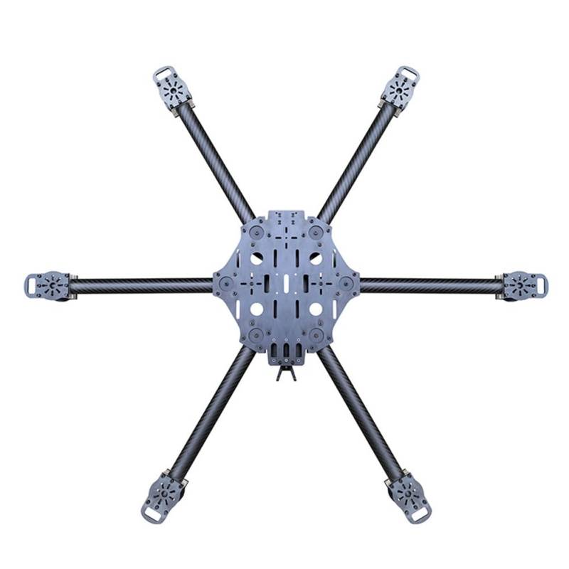 Roxvue Hexacopter-Rahmen-Kit für das FPV-Quadcopter-Drohnen-Upgrade. Robuster Rahmen mit Abnehmbaren Armen für Verbesserte Leistung, 11 von Roxvue