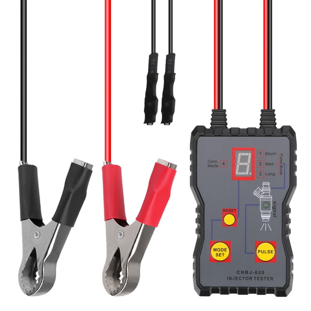 Roxvue -Kraftstoffeinspritzdüsen-Tester, Kfz-Reinigungswerkzeug-Set, Injektor-Spülreiniger, Diagnose-Tool für Kraftstoffsysteme Roxvue -Kraftstoffeinspritzdüsen-Tester, Kfz-Reinigungswerkzeug-Set, Injektor-Spülreiniger, Diagnose-Tool für Kraftstoffsysteme von Roxvue