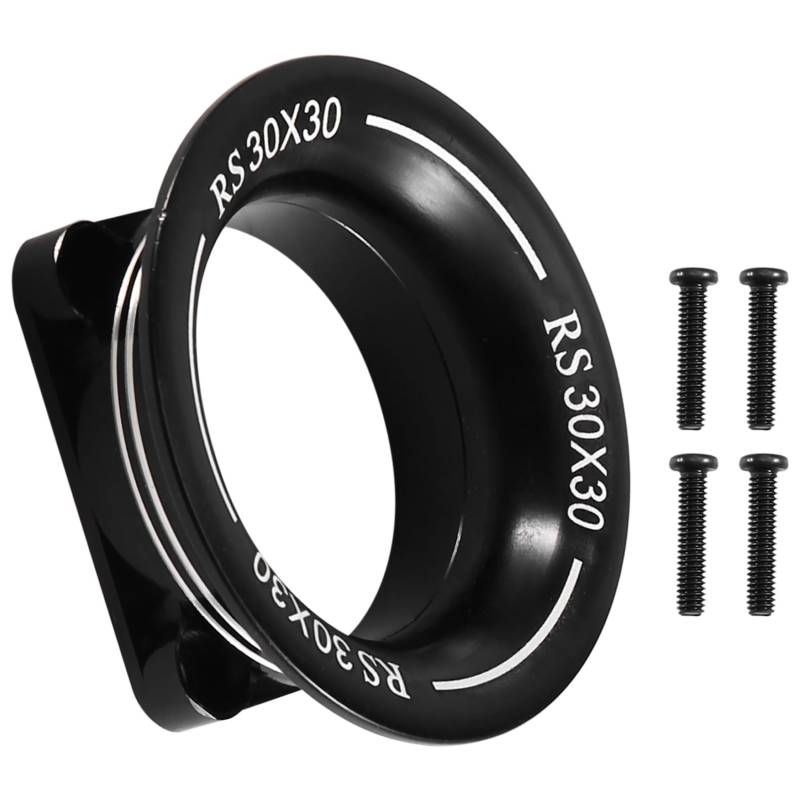 Roxvue Metall-Beadlock-Felge Beadlock-Randgummi-Reifen-Set 30x30mm, Schwarz für/RC Auto von Roxvue
