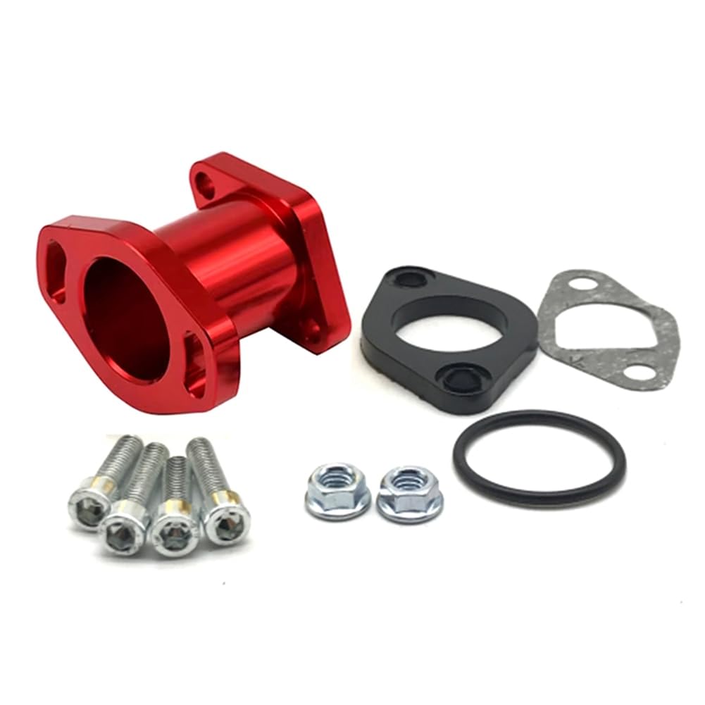 Roxvue Motorrad-Vergaser-Ansaugadapter, Modifikationsschnittstellenrohr für GX200 6,5 PS, CT200U KT196CC Kart-Ansaugrohr VM22 Roxvue Motorrad-Vergaser-Ansaugadapter, Modifikationsschnittstellenrohr für GX200 6,5 PS, CT200U KT196CC Kart-Ansaugrohr VM22 von Roxvue