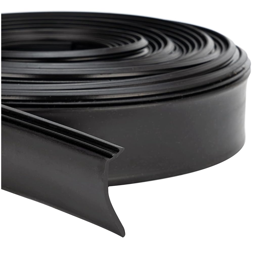 Roxvue RV Slide Out Wiper Seal Gummidichtung Wetterstreifen für Wohnmobile Gummilippe Dichtung für Schiebefenster (Clip-On) 25' von Roxvue
