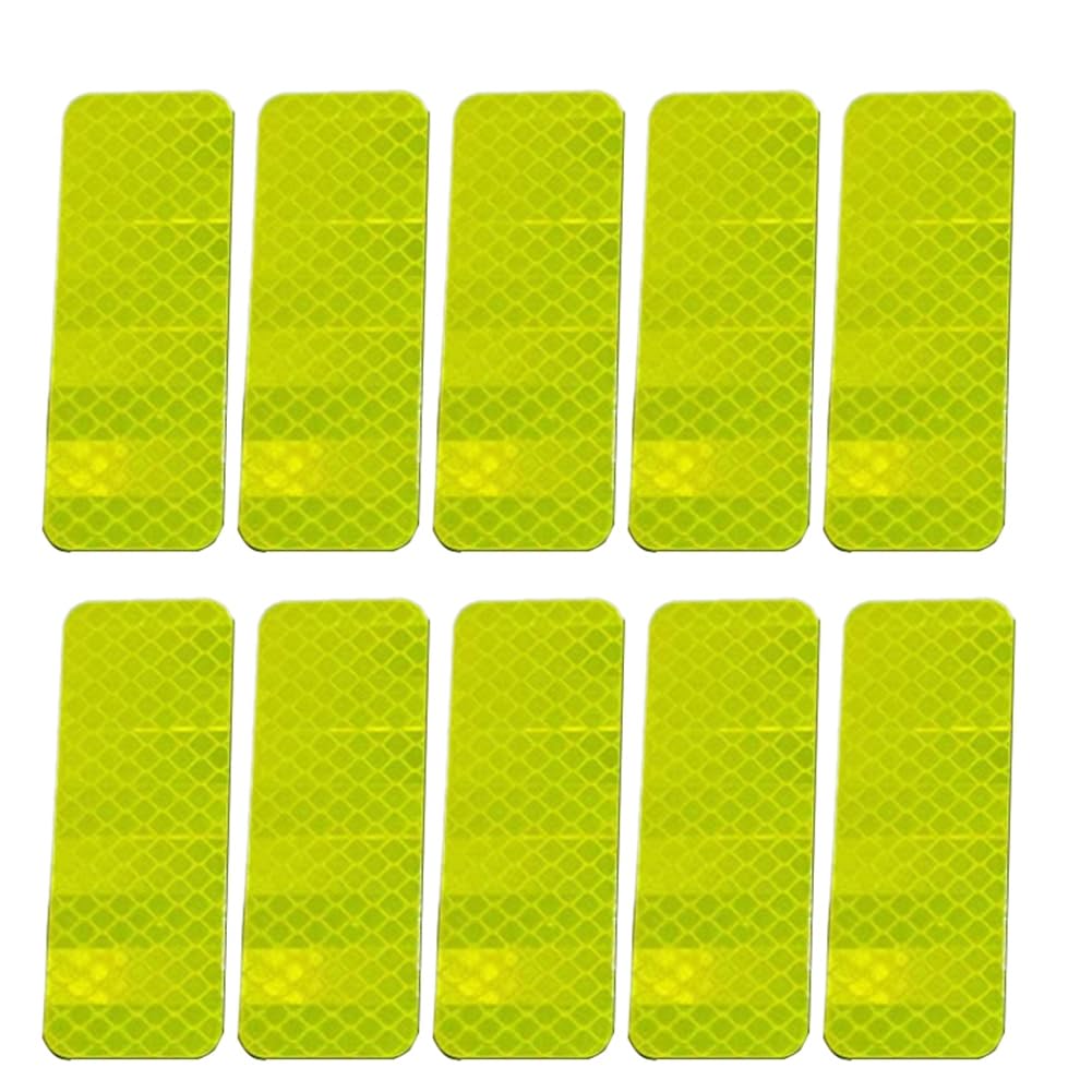 Roxvue Reflektierende Aufkleber für die Stoßstange des Autos, Reflektierende Warnstreifen, Klebeband, Sicherheitsaufkleber, Abziehbilder, Sicherheitswarnung E von Roxvue