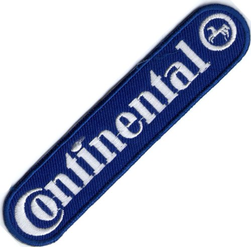 Sponsoren Aufnäher / Iron on Patch " CONTINENTAL " von RoxxTox