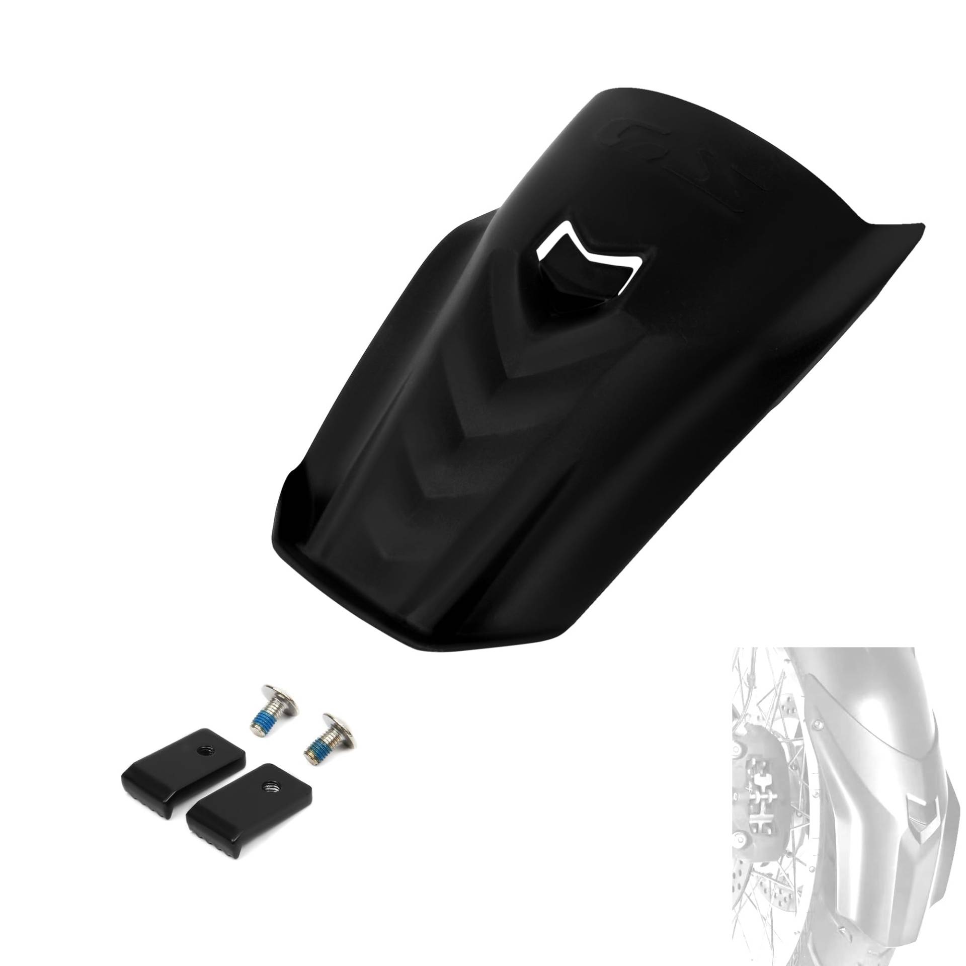 Royal Sun ABS Schwarz Front Fender Extension Front Muguard Extender Kompatibel mit BMW R 1300 GS R 1300 GS Adventure 2023-up Part No. 13370-002 Extension Fender 150mm Royal Sun ABS Schwarz Front Fender Extension Front Muguard Extender Kompatibel mit BMW R 1300 GS R 1300 GS Adventure 2023-up Part No. 13370-002 Extension Fender 150mm von Royal Sun
