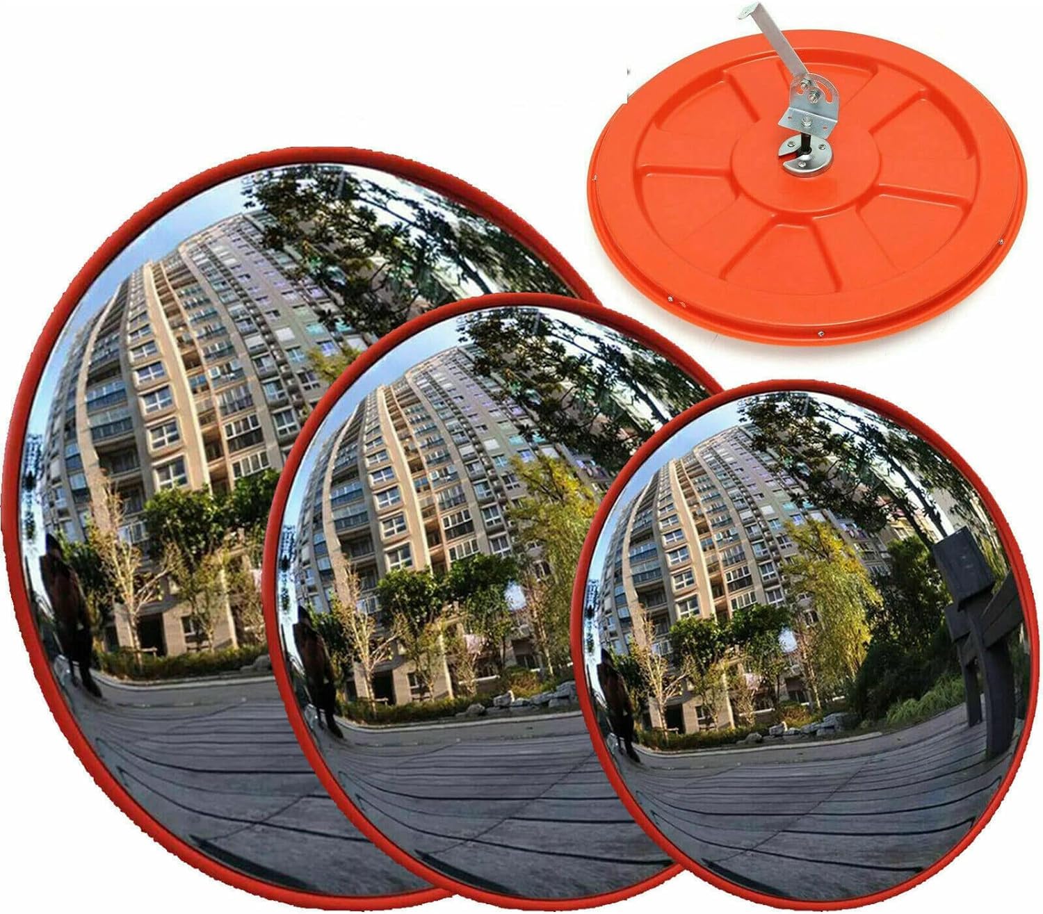 Verkehrsspiegel für Ausfahrten, 45cm Konvexspiegel Sicherheitsspiegel Überwachungsspiegel Panoramaspiegel 130°-Weitwinkellager konvexer Spiege Beobachtungsspiegel für Straße und Garage Garagenspiegel Verkehrsspiegel für Ausfahrten, 45cm Konvexspiegel Sicherheitsspiegel Überwachungsspiegel Panoramaspiegel 130°-Weitwinkellager konvexer Spiege Beobachtungsspiegel für Straße und Garage Garagenspiegel von Royalswill