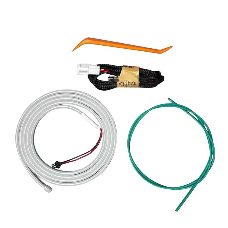 Kofferraum LED Strip, Ambient Lighting Auto, Schneidbare Flexible Auto Kofferraum Lichtleiste, Helle LED Beleuchtung, Ambient Lighting Upgrade, Weißes Licht, Für Nachtsichtbarkeit von Rproonay