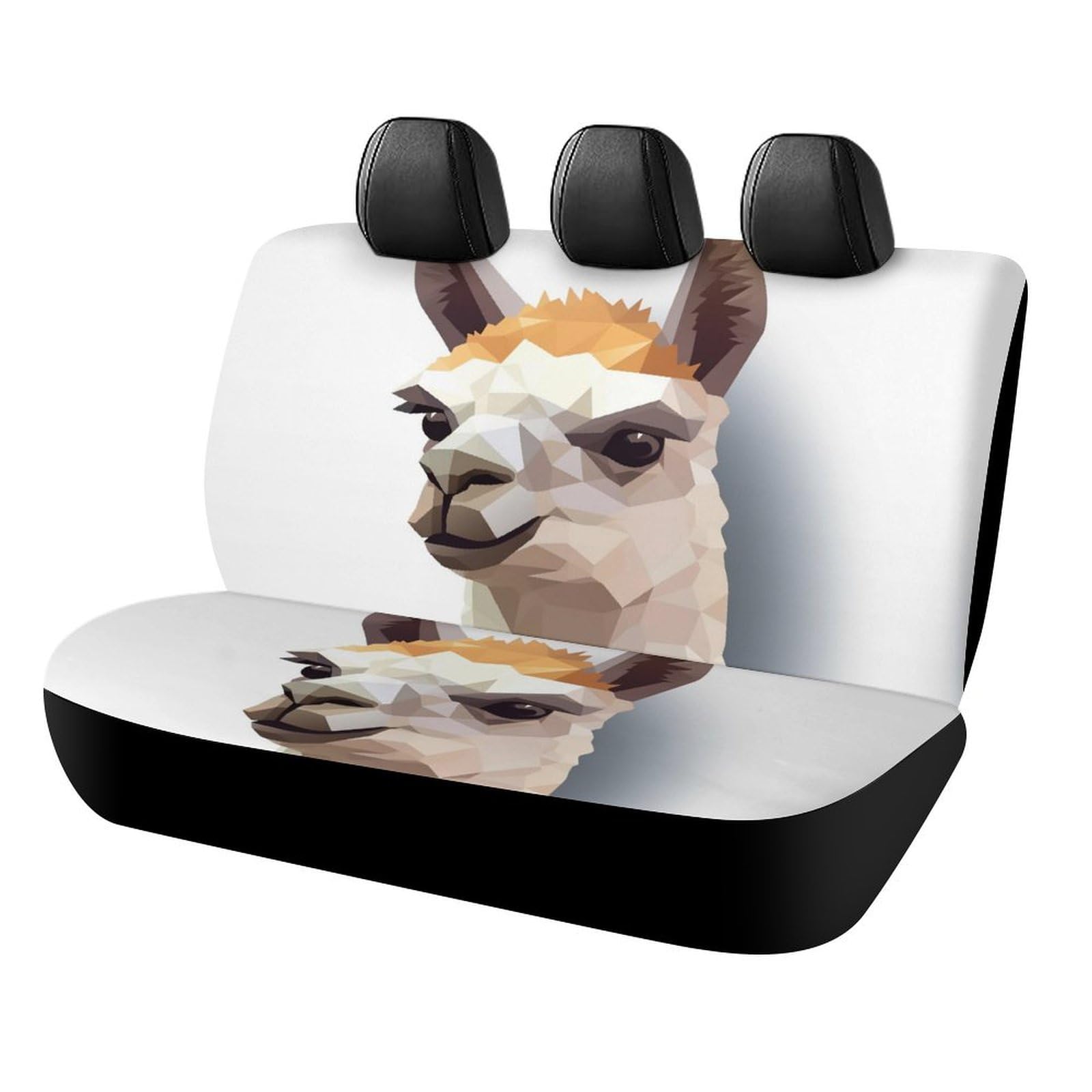 Rrtsmsgh Alpaca Avatar Auto-Rücksitzbezüge für die meisten Autos, einfach zu installierende Rücksitze, Fahrzeugschutz, rutschfest und langlebig, universelles Autositzkissen für Haustiere, verschüttete Rrtsmsgh Alpaca Avatar Auto-Rücksitzbezüge für die meisten Autos, einfach zu installierende Rücksitze, Fahrzeugschutz, rutschfest und langlebig, universelles Autositzkissen für Haustiere, verschüttete von Rrtsmsgh