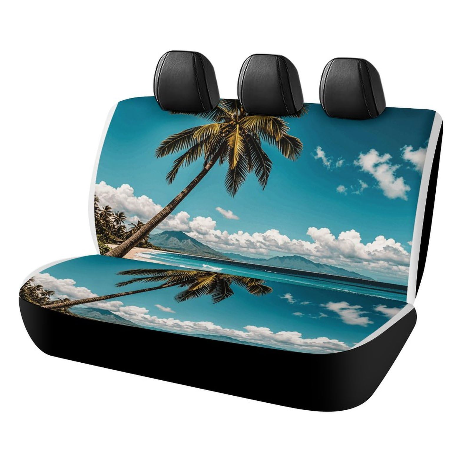 Rrtsmsgh Palm Tree Hawaii Beach Auto-Rücksitzbezüge für die meisten Autos, einfach zu installieren, für Rücksitze, Fahrzeugschutz, rutschfest und langlebig, universelles Autositzkissen für Haustiere Rrtsmsgh Palm Tree Hawaii Beach Auto-Rücksitzbezüge für die meisten Autos, einfach zu installieren, für Rücksitze, Fahrzeugschutz, rutschfest und langlebig, universelles Autositzkissen für Haustiere von Rrtsmsgh