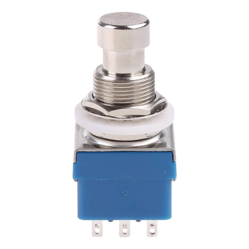9-Pin 3PDT Fußpedalschalter Stompbox Für E Gitarreneffekte True Bypass von Rudiaoa