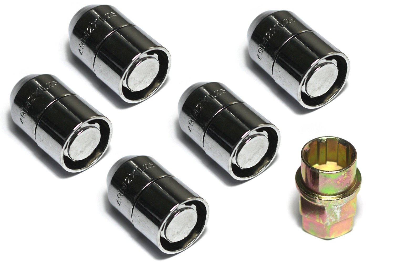 Rugged Ridge 16715.20 Chrom 1/5,1–50,8 cm Gewinde Größe Rad Lock Set – 5 teilig Rugged Ridge 16715.20 Chrom 1/5,1–50,8 cm Gewinde Größe Rad Lock Set – 5 teilig von Rugged Ridge